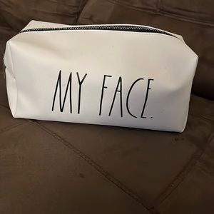 Rae Dunn cosmetic bag “MY FACE”